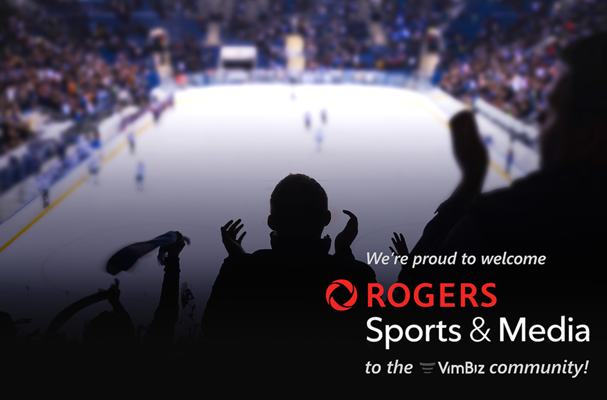 We’re proud to welcome Rogers Sports & Media to the VimBiz community!